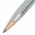 Ручка подарочная шариковая GALANT "Epsilon", корпус серебро, детали розовое золото, узел 0,7 мм, линия письма 0,5 мм, синяя, 144171 144171
