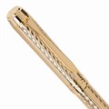 Ручка подарочная шариковая GALANT "Graven Gold", корпус золотистый с гравировкой, золотистые детали, пишущий узел 0,7 мм, синяя, 140466 140466