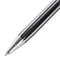 Ручка подарочная шариковая GALANT "Olympic Chrome", корпус хром с черным, хромированные детали, пишущий узел 0,7 мм, синяя, 140614 140614