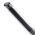 Ручка подарочная шариковая GALANT "Olympic Chrome", корпус хром с черным, хромированные детали, пишущий узел 0,7 мм, синяя, 140614 140614