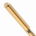 Ручка подарочная шариковая GALANT "Stiletto Gold", тонкий корпус, золотистый, золотистые детали, пишущий узел 0,7 мм, синяя, 140527 140527