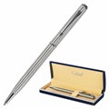 Ручка шариковая GALANT "Arrow Chrome", корпус серебристый, ежедневник недатированный, А5, синий, пакет, 880903 880903