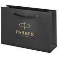 Ручка шариковая PARKER "IM Core Black Lacquer GT", ежедневник А5 черный, пакет, 880899 880899