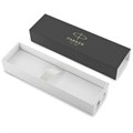 Ручка шариковая PARKER "IM Core Black Lacquer GT", черный глянцевый лак, позолота, синяя, 1931666 142533