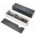 Ручка шариковая PARKER "IM Core Dark Espresso CT", корпус кофейный лак, хромированные детали, синяя, 1931671 142545