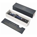 Ручка шариковая PARKER "IM Core Matte Blue CT", корпус темно-синий лак, хромированные детали, синяя, 1931668 142539