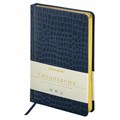 Ручка шариковая PARKER "Jotter Core Stainless Steel GT", ежедневник А5 синий, пакет, 880889 880889