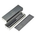 Ручка шариковая PARKER "Jotter XL", УТОЛЩЕННЫЙ корпус, черный матовый лак, детали из нержавеющей стали, синяя, 2068358 143157