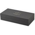Ручка шариковая PARKER "Sonnet Core Stainless Steel GT", корпус серебро, позолота, черная, 1931507 142363