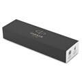 Ручка шариковая PARKER "Urban Twist Black GT", корпус черный, позолоченные детали, синяя, 2143640 143930