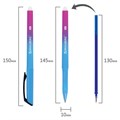 Ручка стираемая гелевая BRAUBERG "Grade", СИНЯЯ, soft-touch, узел 0,7 мм, линия письма 0,5 мм, 144208 144208