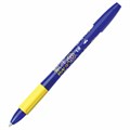 Ручка стираемая гелевая с грипом BIC "Gelocity Illusion", СИНЯЯ, корпус синий, линия 0,3 мм, 516518 144418