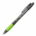 Ручка стираемая гелевая с грипом BIC "Gelocity Illusion", ЧЕРНАЯ, корпус черный, линия 0,3 мм, 516523 144419