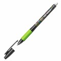 Ручка стираемая гелевая с грипом BIC "Gelocity Illusion", ЧЕРНАЯ, корпус черный, линия 0,3 мм, 516523 144419