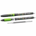 Ручка стираемая гелевая с грипом BIC "Gelocity Illusion", ЧЕРНАЯ, корпус черный, линия 0,3 мм, 516523 144419