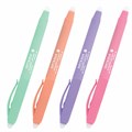 Ручка стираемая гелевая с грипом BRAUBERG "SOFT&SILK PASTEL", СИНЯЯ, корпус ассорти, узел 0,7 мм, 143934 143934