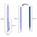 Ручка стираемая гелевая с грипом BRAUBERG X-ERASE PASTEL, СИНЯЯ, узел 0,7 мм, линия 0,35 мм, 143953 143953
