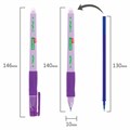 Ручка стираемая гелевая с эргономичным грипом BRAUBERG KIDS "RESTART COLOR", СИНЯЯ, игольчатый пишущий узел 0,5 мм, линия 0,35 мм, 144097 144097