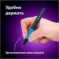 Ручка стираемая гелевая с эргономичным грипом BRAUBERG REPEAT, СИНЯЯ, +3 сменных стержня, узел 0,7 мм, линия письма 0,5 мм, 143663 143663