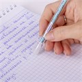 Ручка стираемая гелевая ЮНЛАНДИЯ "Щенята", СИНЯЯ, корпус ассорти, узел 0,5 мм, линия письма 0,35 мм, 143660 143660