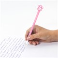 Ручка с топпером шариковая ЮНЛАНДИЯ "Лапка", корпус ассорти, СИНЯЯ, пишущий узел 0,7 мм, 143784 143784