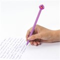 Ручка с топпером шариковая ЮНЛАНДИЯ "Птенец", корпус ассорти, СИНЯЯ, пишущий узел 0,7 мм, 143811 143811