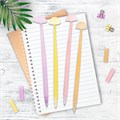 Ручка фигурная шариковая ЮНЛАНДИЯ "Гриб", силиконовый корпус, ассорти, СИНЯЯ, пишущий узел 0,7 мм, 143796 143796