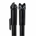 Ручка фигурная шариковая ЮНЛАНДИЯ "Котик", корпус ассорти, СИНЯЯ, пишущий узел 0,7 мм, 143787 143787