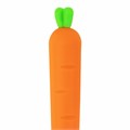 Ручка фигурная шариковая ЮНЛАНДИЯ "Морковка", мягкий силиконовый корпус, СИНЯЯ, пишущий узел 0,7 мм, 143778 143778