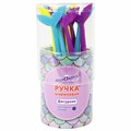 Ручка фигурная шариковая ЮНЛАНДИЯ "Русалка", мягкий силиконовый корпус, ассорти, СИНЯЯ, пишущий узел 0,7 мм, 143777 143777