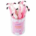 Ручка фигурная шариковая ЮНЛАНДИЯ "Фламинго", мягкий силиконовый корпус, ассорти, СИНЯЯ, пишущий узел 0,7 мм, 143775 143775
