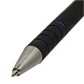 Ручка шариковая автоматическая BRAUBERG "Office Style", СИНЯЯ, корпус черный, пишущий узел 0,5 мм, линия письма 0,3 мм, 144222 144222