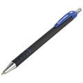 Ручка шариковая автоматическая BRAUBERG "Office Style", СИНЯЯ, корпус черный, пишущий узел 0,5 мм, линия письма 0,3 мм, 144222 144222