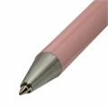 Ручка шариковая автоматическая BRAUBERG "Stripes Pastel", СИНЯЯ, корпус ассорти, пишущий узел 0,5 мм, линия письма 0,3 мм, 144220 144220
