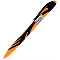 Ручка шариковая автоматическая BRAUBERG ULTRA COLOR NEON, soft-touch, СИНЯЯ, пишущий узел 0,7 мм, линия письма 0,35 мм, 144203 144203