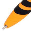 Ручка шариковая автоматическая BRAUBERG ULTRA COLOR NEON, soft-touch, СИНЯЯ, пишущий узел 0,7 мм, линия письма 0,35 мм, 144203 144203