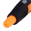 Ручка шариковая автоматическая BRAUBERG ULTRA COLOR NEON, soft-touch, СИНЯЯ, пишущий узел 0,7 мм, линия письма 0,35 мм, 144203 144203