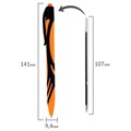 Ручка шариковая автоматическая BRAUBERG ULTRA COLOR NEON, soft-touch, СИНЯЯ, пишущий узел 0,7 мм, линия письма 0,35 мм, 144203 144203