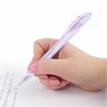 Ручка шариковая автоматическая BRAUBERG ULTRA COLOR PASTEL, soft-touch, СИНЯЯ, пишущий узел 0,7 мм, линия 0,35 мм, 144204 144204