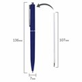 Ручка шариковая автоматическая BRAUBERG X17 BLUE, СИНЯЯ, корпус синий, стандартный узел 0,7 мм, линия письма 0,5 мм, 144157 144157