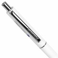 Ручка шариковая автоматическая BRAUBERG X17 WHITE, СИНЯЯ, корпус белый, стандартный узел 0,7 мм, линия письма 0,5 мм, 144156 144156