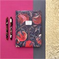Ручка шариковая автоматическая BRUNO VISCONTI "ArtClick", СИНЯЯ, Flora.Black, ассорти, 0,5 мм, 20-0374/01 144299