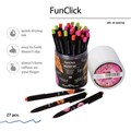 Ручка шариковая автоматическая BRUNO VISCONTI "FunClick", СИНЯЯ, "Food", ассорти, линия письма 0,5 мм, 20-0297/04 144179