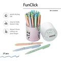 Ручка шариковая автоматическая BRUNO VISCONTI "FunClick", СИНЯЯ, "Милота", ассорти, линия письма 0,5 мм, 20-0297/01 181993