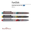 Ручка шариковая автоматическая BRUNO VISCONTI "FunClick", СИНЯЯ, "Псы на стиле", ассорти, линия письма 0,5 мм, 20-0297/08 144182