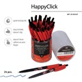 Ручка шариковая автоматическая BRUNO VISCONTI "HappyClick", СИНЯЯ, "Гранат", линия письма 0,38 мм, 20-0241/47 144196