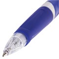 Ручка шариковая автоматическая с грипом BRAUBERG "Cobalt", СИНЯЯ, корпус синий, узел 0,7 мм, линия письма 0,35 мм, 141068 141068