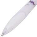Ручка шариковая автоматическая с грипом BRAUBERG "Herb Time", СИНЯЯ, корпус ассорти, узел 0,7 мм, линия письма 0,35 мм, 141286 141286