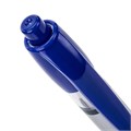 Ручка шариковая автоматическая с грипом BRAUBERG "Leader", СИНЯЯ, корпус с печатью, узел 0,7 мм, линия письма 0,35 мм, 141540 141540