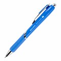 Ручка шариковая автоматическая с грипом BRAUBERG DELTA COLOR, СИНЯЯ, ассорти, узел 0,7 мм, линия письма 0,35 мм, 144202 144202